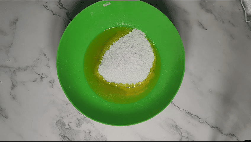 Beat the butter and sugar well
