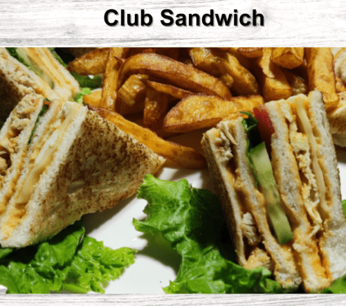 club sandwich - for foodie friends