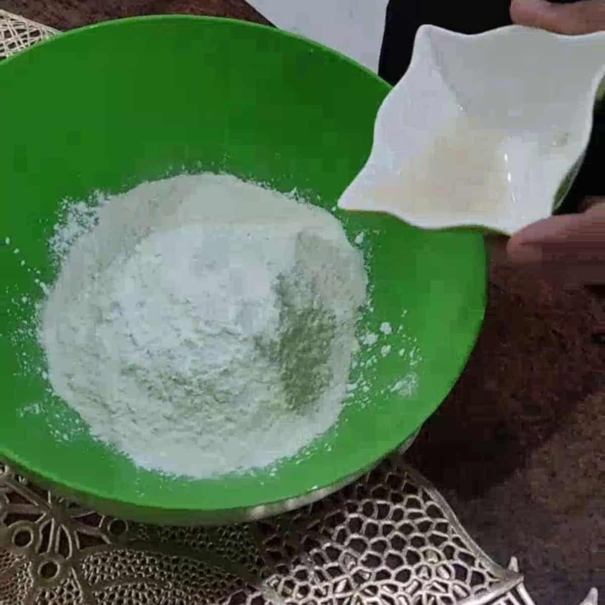 steps to make keema naan dough or Minced filled bread dough at home