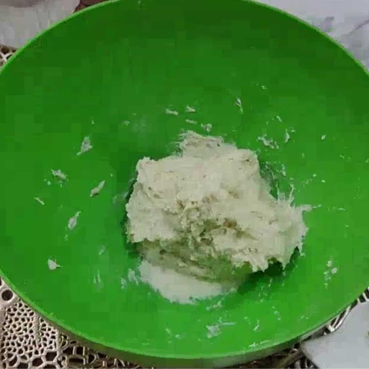 steps to make keema naan dough or Minced filled bread dough at home