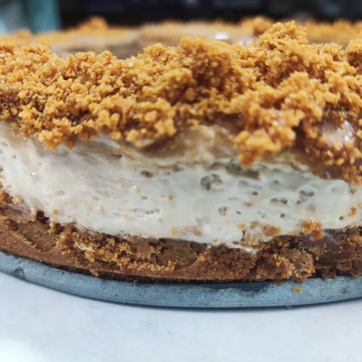 lotus cheese cake