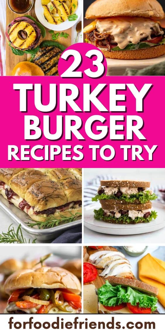 best turkey burger recipes