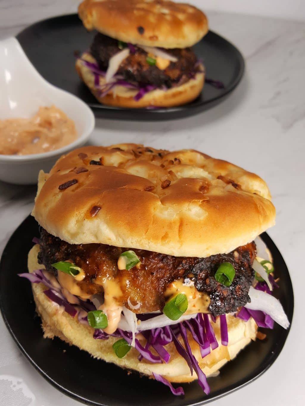 grilled air fryer orange turkey burgers citrus glaze spicy orange aioli juicy lean ground turkey fresh herbs