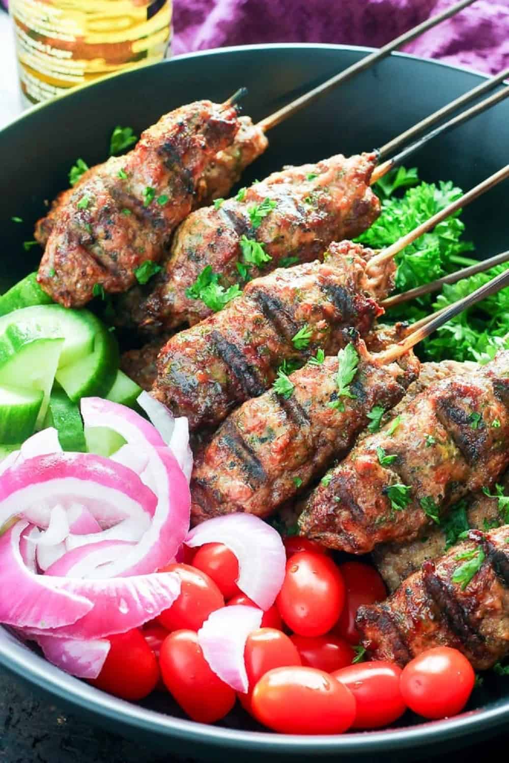ground beef kebabs grill oven budget-friendly seasoned skewers freezer-friendly make-ahead family-friendly weeknight