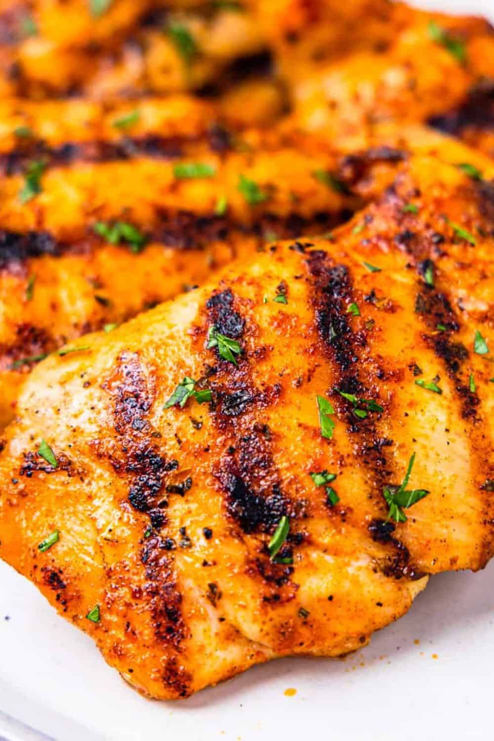Grilled Boneless Skinless Chicken Thighs