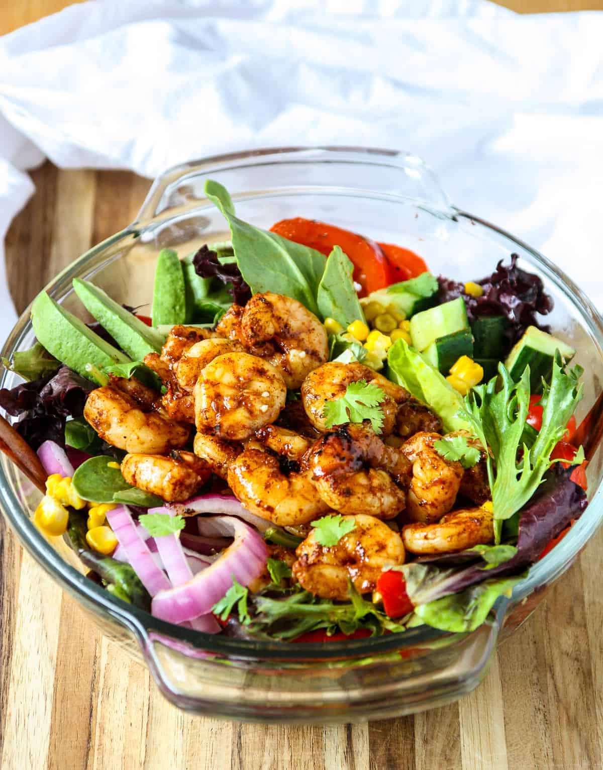 Grilled Shrimp Salad