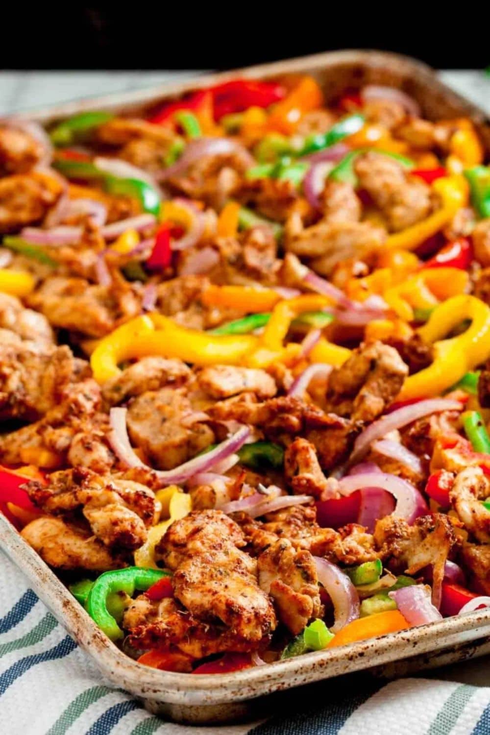 One Pan Oven Baked Fajitas