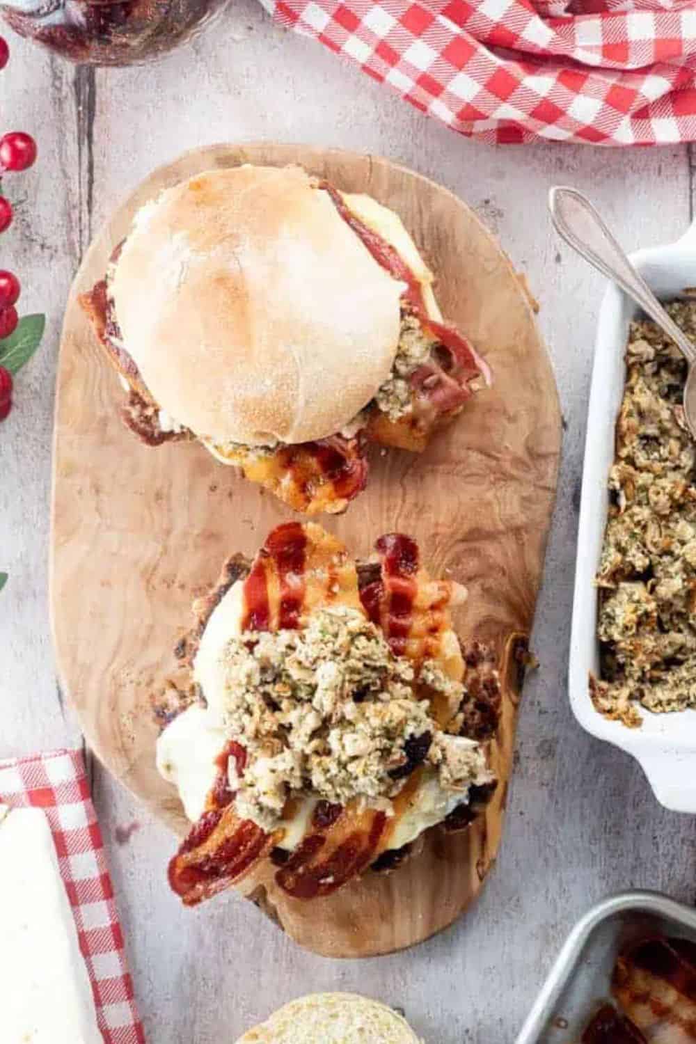 smashed turkey burgers BBQ-style smoky paprika brown sugar crispy edges pepper jack lighter healthier flavorful