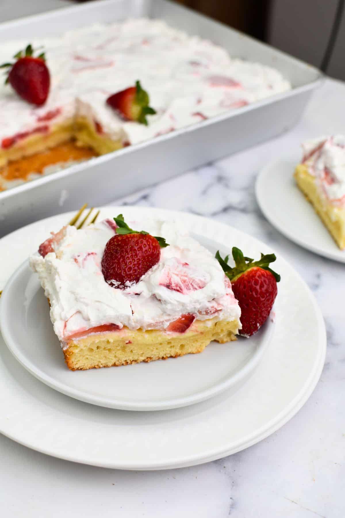 white chocolate berry dessert layered cream cheese fresh strawberries blueberries Greek yogurt holiday red white blue