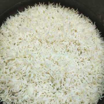 how to boil and cook basmatic rice