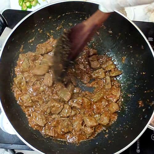 kaleji liver fry making process