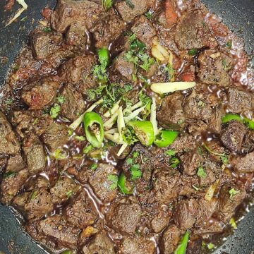 kaleji fry - liver fry