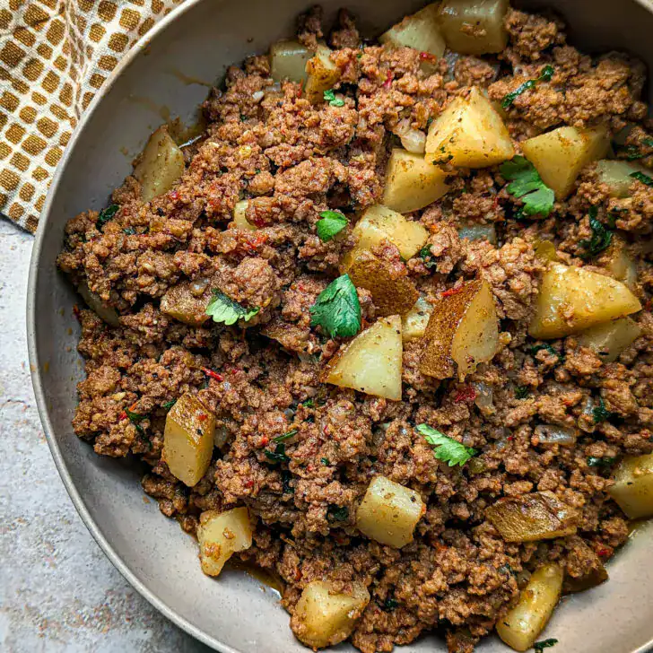 Easy Mexican Picadillo Con Papas one pot dinner recipe