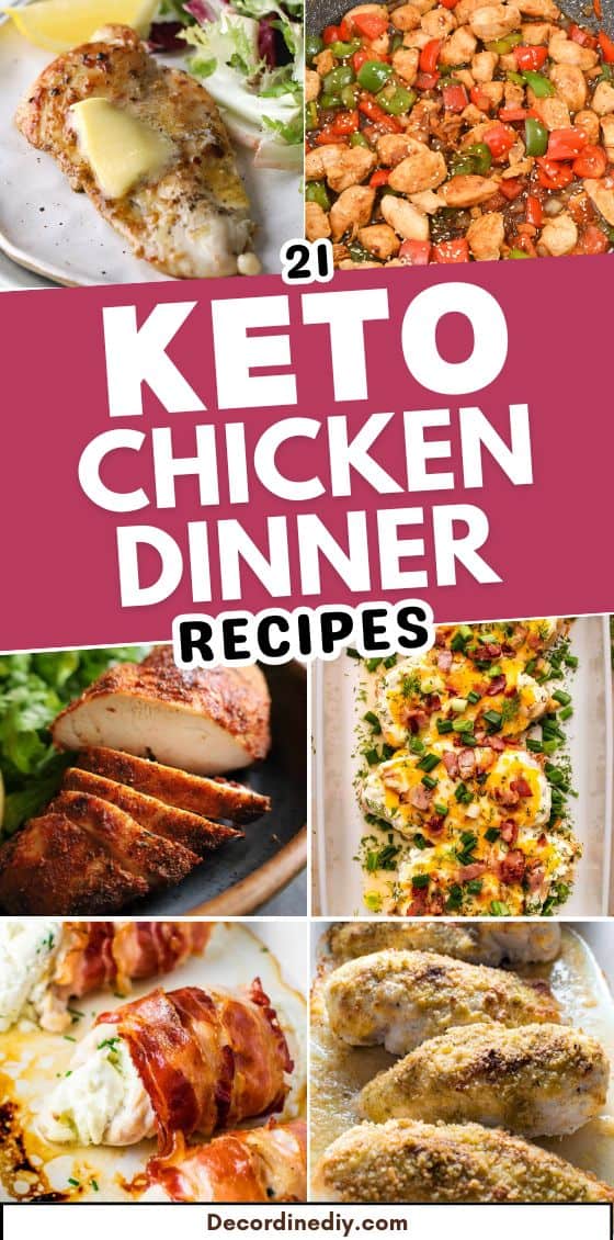 21 Keto Chicken Dinner Recipes