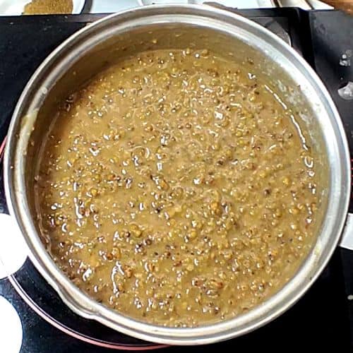 Finishing tarka preparation