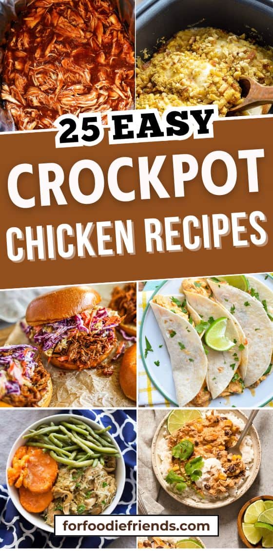25 Easy Crockpot Chicken Recipes