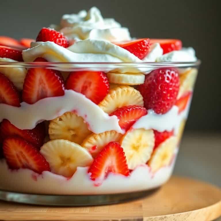 STRAWBERRY BANANA PUDDING - Forfoodiefriends