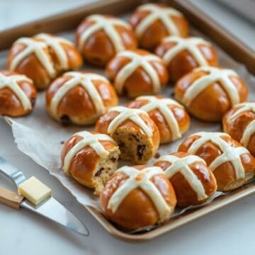 Hot Cross Buns square thumbnail Easter baking