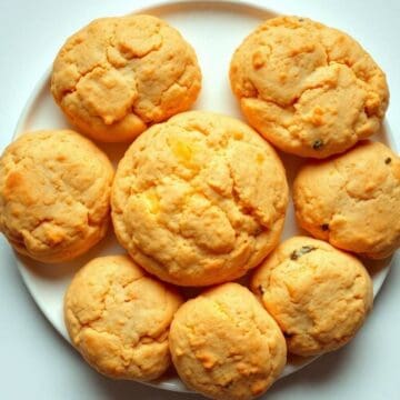 Delicious homemade breakfast protein biscuits perfect for a nutritious start to your day. Easy to ma.