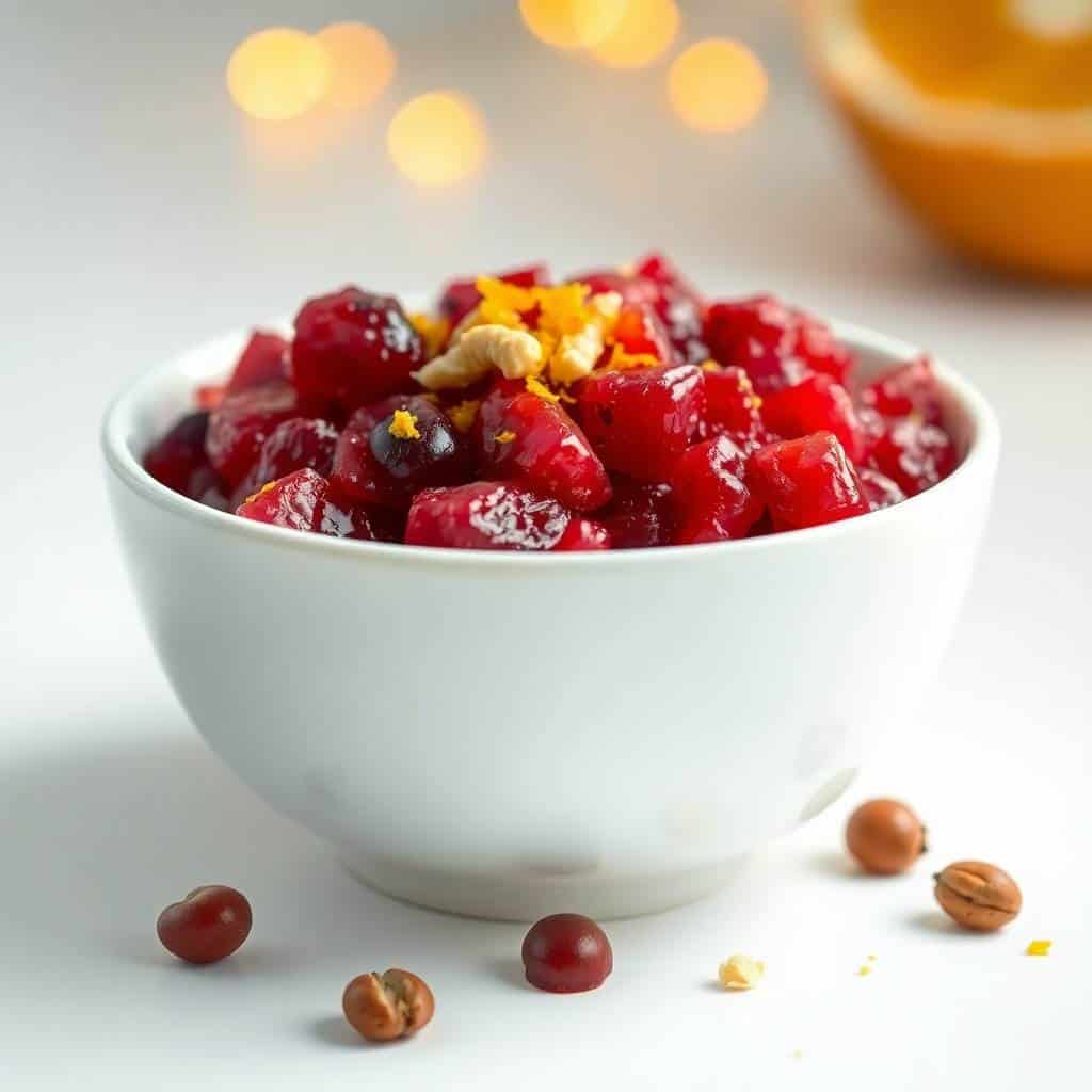 Relish Image CRANBERRY RELISH - Forfoodiefriends