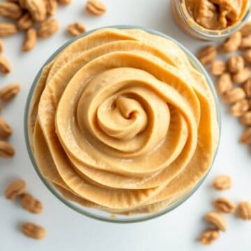 Delicious homemade peanut butter frosting perfect for cakes and cupcakes. Creamy, rich, and easy to.