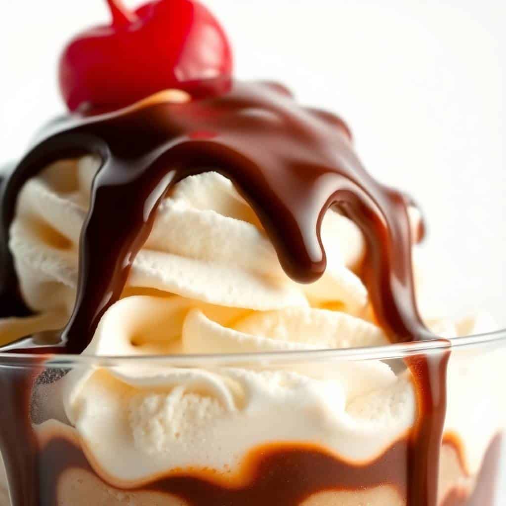 HOT FUDGE SUNDAE - Forfoodiefriends